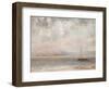 Clouds on Lake Leman, Dated 1875-Gustave Courbet-Framed Giclee Print