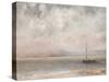 Clouds on Lake Leman, Dated 1875-Gustave Courbet-Stretched Canvas