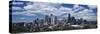 Clouds over a City, Calgary, Alberta, Canada-null-Stretched Canvas