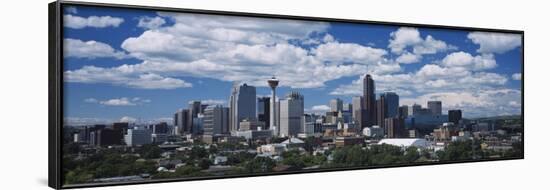 Clouds over a City, Calgary, Alberta, Canada-null-Framed Photographic Print