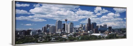 Clouds over a City, Calgary, Alberta, Canada-null-Framed Photographic Print