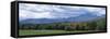 Clouds over a Grassland, Mt Mansfield, Vermont, USA-null-Framed Stretched Canvas