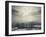 Clouds Over a Lake, Lake Peipsi, Kauksi, Ida-Viru County, Estonia-null-Framed Photographic Print