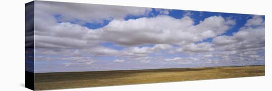Clouds over a Landscape, North Dakota, USA-null-Stretched Canvas