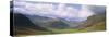 Clouds over a Landscape, Stool End, Langdale Fell, Cumbria, England-null-Stretched Canvas