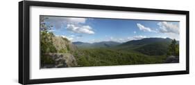 Clouds over a Mountain Range, Adirondack Mountains, New York State, USA-null-Framed Photographic Print