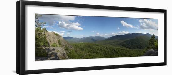 Clouds over a Mountain Range, Adirondack Mountains, New York State, USA-null-Framed Photographic Print