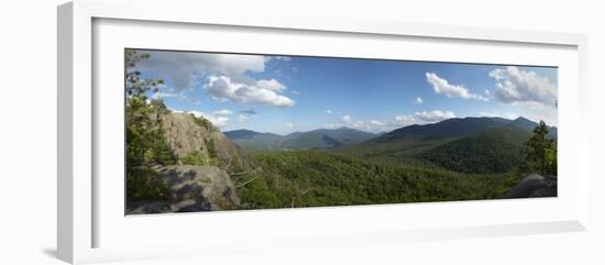 Clouds over a Mountain Range, Adirondack Mountains, New York State, USA-null-Framed Photographic Print