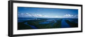 Clouds over a River, Amazon River, Anavilhanas Archipelago, Rio Negro, Brazil-null-Framed Photographic Print