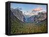 Clouds over a Valley, Yosemite Valley, Yosemite National Park, California, USA-null-Framed Stretched Canvas