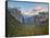 Clouds over a Valley, Yosemite Valley, Yosemite National Park, California, USA-null-Framed Stretched Canvas