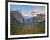 Clouds over a Valley, Yosemite Valley, Yosemite National Park, California, USA-null-Framed Photographic Print