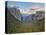 Clouds over a Valley, Yosemite Valley, Yosemite National Park, California, USA-null-Stretched Canvas