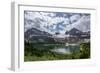 Clouds over an Alpine Lake in Assiniboine Provincial Park-Howie Garber-Framed Photographic Print