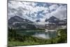 Clouds over an Alpine Lake in Assiniboine Provincial Park-Howie Garber-Mounted Photographic Print