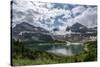 Clouds over an Alpine Lake in Assiniboine Provincial Park-Howie Garber-Stretched Canvas