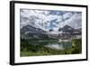 Clouds over an Alpine Lake in Assiniboine Provincial Park-Howie Garber-Framed Photographic Print