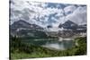 Clouds over an Alpine Lake in Assiniboine Provincial Park-Howie Garber-Stretched Canvas