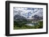 Clouds over an Alpine Lake in Assiniboine Provincial Park-Howie Garber-Framed Photographic Print