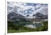 Clouds over an Alpine Lake in Assiniboine Provincial Park-Howie Garber-Framed Photographic Print