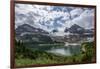 Clouds over an Alpine Lake in Assiniboine Provincial Park-Howie Garber-Framed Photographic Print