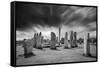 Clouds over Callanish-Michael Blanchette-Framed Stretched Canvas