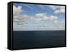 Clouds over Calm Sea-Norbert Schaefer-Framed Stretched Canvas