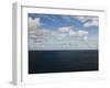 Clouds over Calm Sea-Norbert Schaefer-Framed Photographic Print