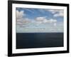 Clouds over Calm Sea-Norbert Schaefer-Framed Photographic Print