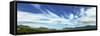 Clouds over landscape, Eastern South Africa Coast, South Africa-Panoramic Images-Framed Stretched Canvas