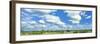 Clouds over landscape, Kruger National Park, South Africa-Panoramic Images-Framed Photographic Print