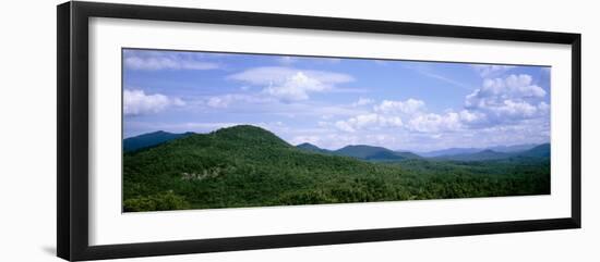 Clouds over Mountains, Adirondack High Peaks, Adirondack Mountains, New York State, USA-null-Framed Photographic Print