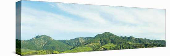 Clouds over Mountains, Los Padre National Forest, California, USA-null-Stretched Canvas