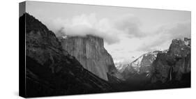 Clouds over Mountains, Yosemite National Park, California, USA-null-Stretched Canvas