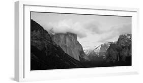 Clouds over Mountains, Yosemite National Park, California, USA-null-Framed Photographic Print