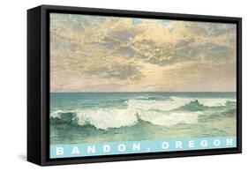 Clouds over Ocean, Bandon, Oregon-null-Framed Stretched Canvas