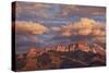 Clouds over Palisades at Sunset-James Hager-Stretched Canvas