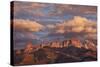 Clouds over Palisades at Sunset-James Hager-Stretched Canvas