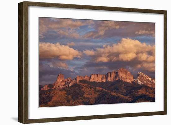 Clouds over Palisades at Sunset-James Hager-Framed Photographic Print