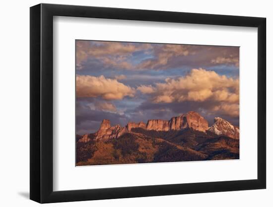 Clouds over Palisades at Sunset-James Hager-Framed Photographic Print