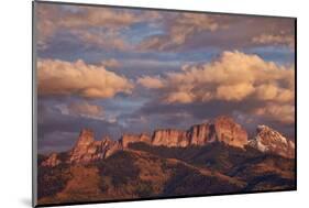 Clouds over Palisades at Sunset-James Hager-Mounted Photographic Print