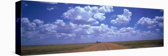 Clouds over Prairie Amarillo Tx-null-Stretched Canvas