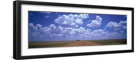 Clouds over Prairie Amarillo Tx-null-Framed Photographic Print