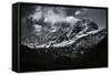 Clouds over Pyrenees Mountains-NejroN Photo-Framed Stretched Canvas