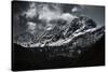 Clouds over Pyrenees Mountains-NejroN Photo-Stretched Canvas