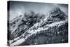 Clouds over Pyrenees Mountains-NejroN Photo-Stretched Canvas