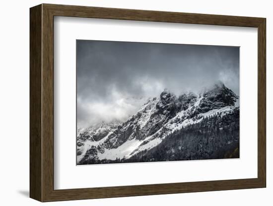 Clouds over Pyrenees Mountains-NejroN Photo-Framed Photographic Print