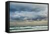 Clouds over Rough Sea-Norbert Schaefer-Framed Stretched Canvas