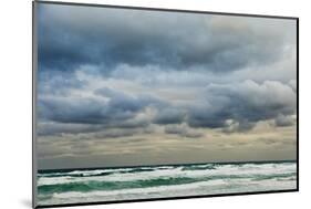 Clouds over Rough Sea-Norbert Schaefer-Mounted Photographic Print