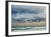 Clouds over Rough Sea-Norbert Schaefer-Framed Photographic Print